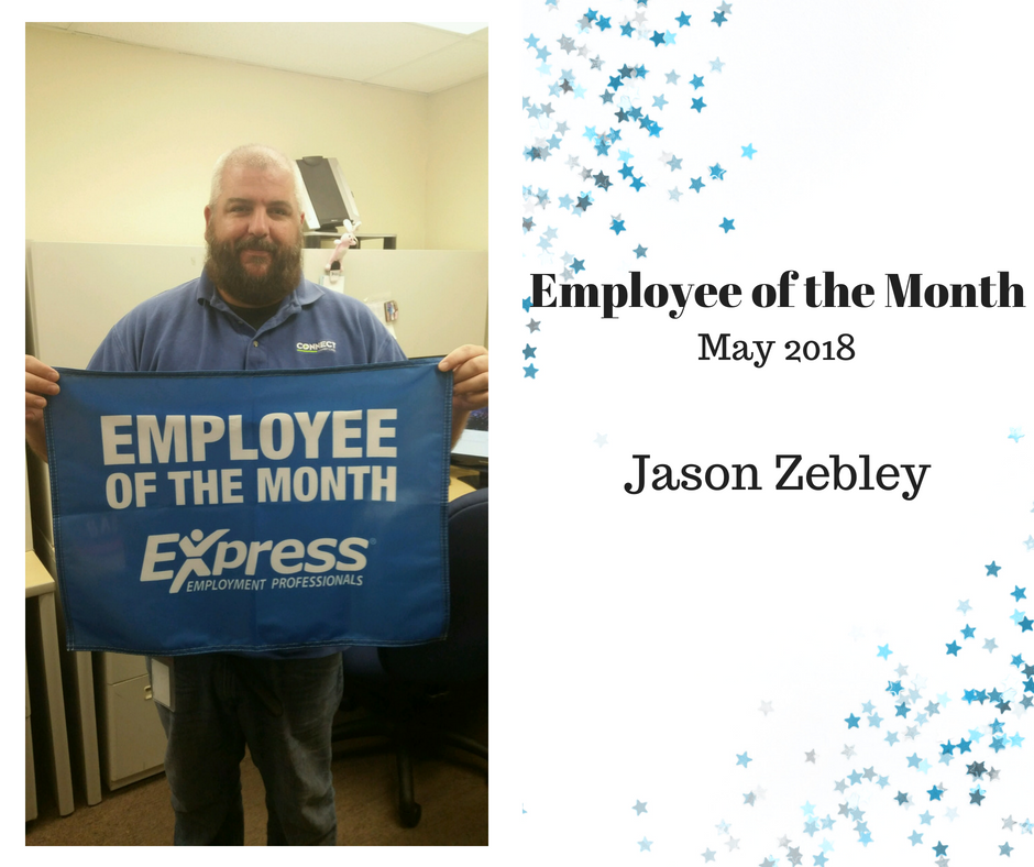 Employee of the Month May 2018